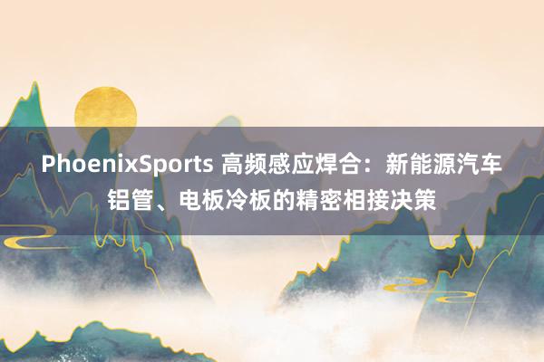 PhoenixSports 高频感应焊合：新能源汽车铝管、电板冷板的精密相接决策